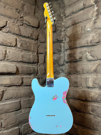 Fender Custom Shop 1952 Telecaster Relic - Sonic Blue Over Paisley (Used)