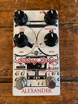 Alexander History Lesson Vol II Delay (Used)
