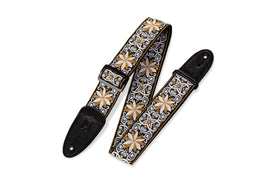 Levy's M8HT 2 inch Jacquard Weave '60s Hootenanny Guitar Strap