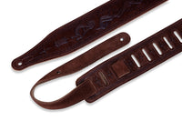 
              Levy’s MS17T03-BRN 2.5" Wide Suede Guitar Strap - Brown
            