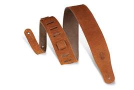 Levy's MS26 Suede Guitar Strap - Honey