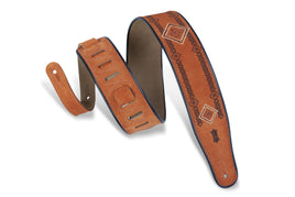 Levy's MSS3EP Suede Guitar Strap - Design 003