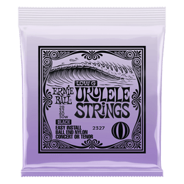 Ernie Ball Ukulele Strings Black Concert/Tenor