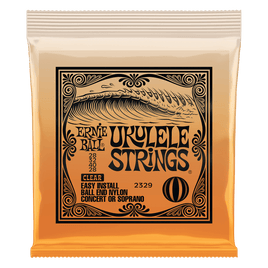 Ernie Ball Ukulele Strings Clear Concert/Soprano