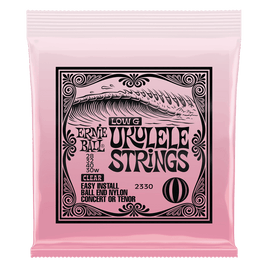 Ernie Ball Ukulele Strings Clear Concert/Tenor
