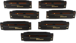 Hohner Piedmont Blues Set 7-Piece Harmonicas with Case