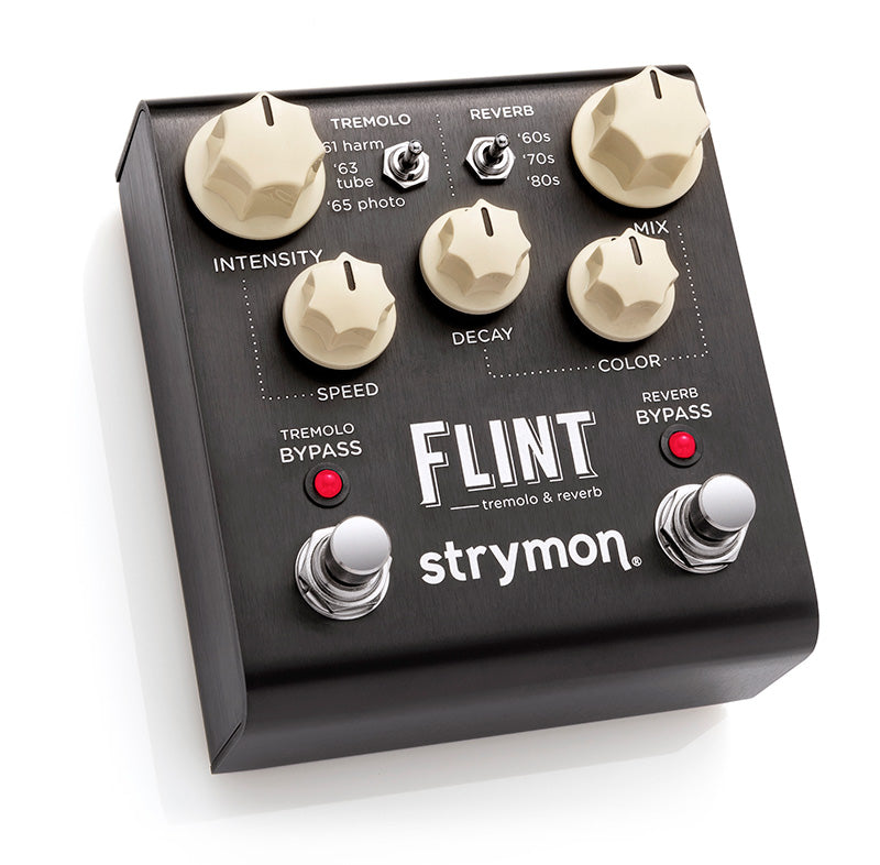 tremolo guitar effect pedal Strymon Flint V2 Tremolo & Reverb Pedal