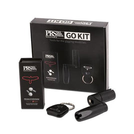 PRS Go-Kit Musician's Bundle - Ear Filters, String Winder, Drill Bit, Leather Pick Holder/Keychain